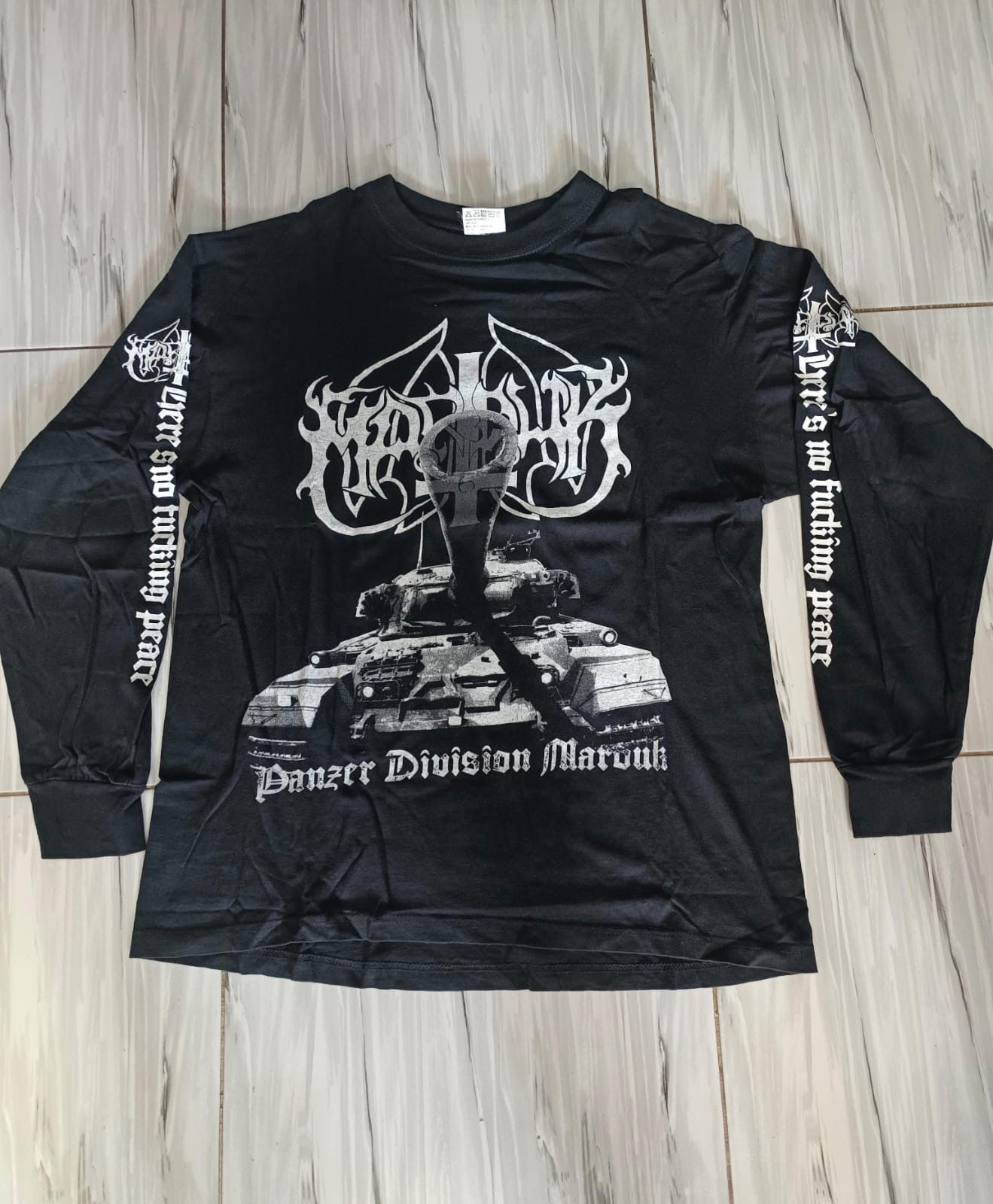 Vintage Marduk Panzer Division marduk black metal longsleeve