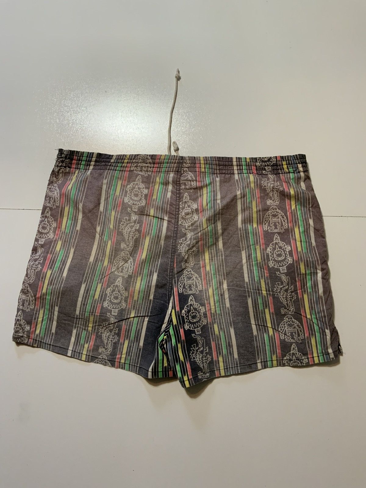 Vintage Vintage 80s Cheetah Mervyns Southwestern 3” Inseam Shorts Size US 38 / EU 54 - 3 Thumbnail