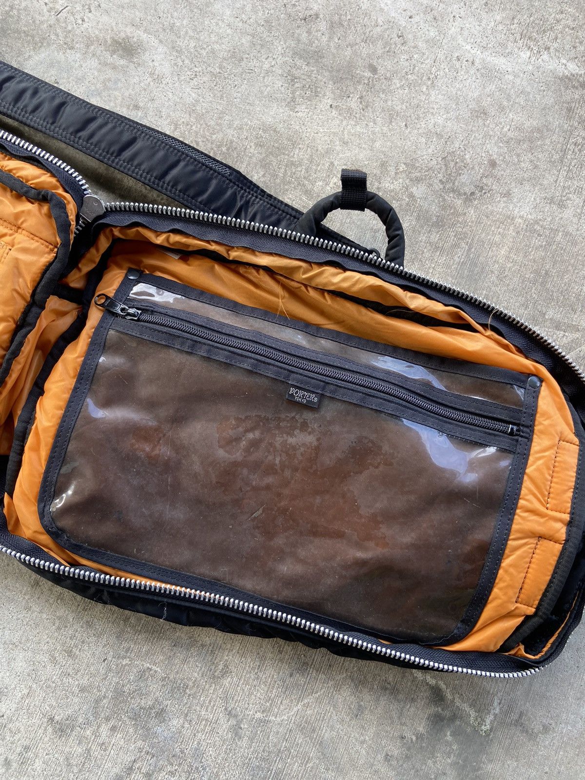 Porter Vintage Porter Tanker Black Nylon 3 Way Backpack / Sling Bag Size ONE SIZE - 7 Thumbnail