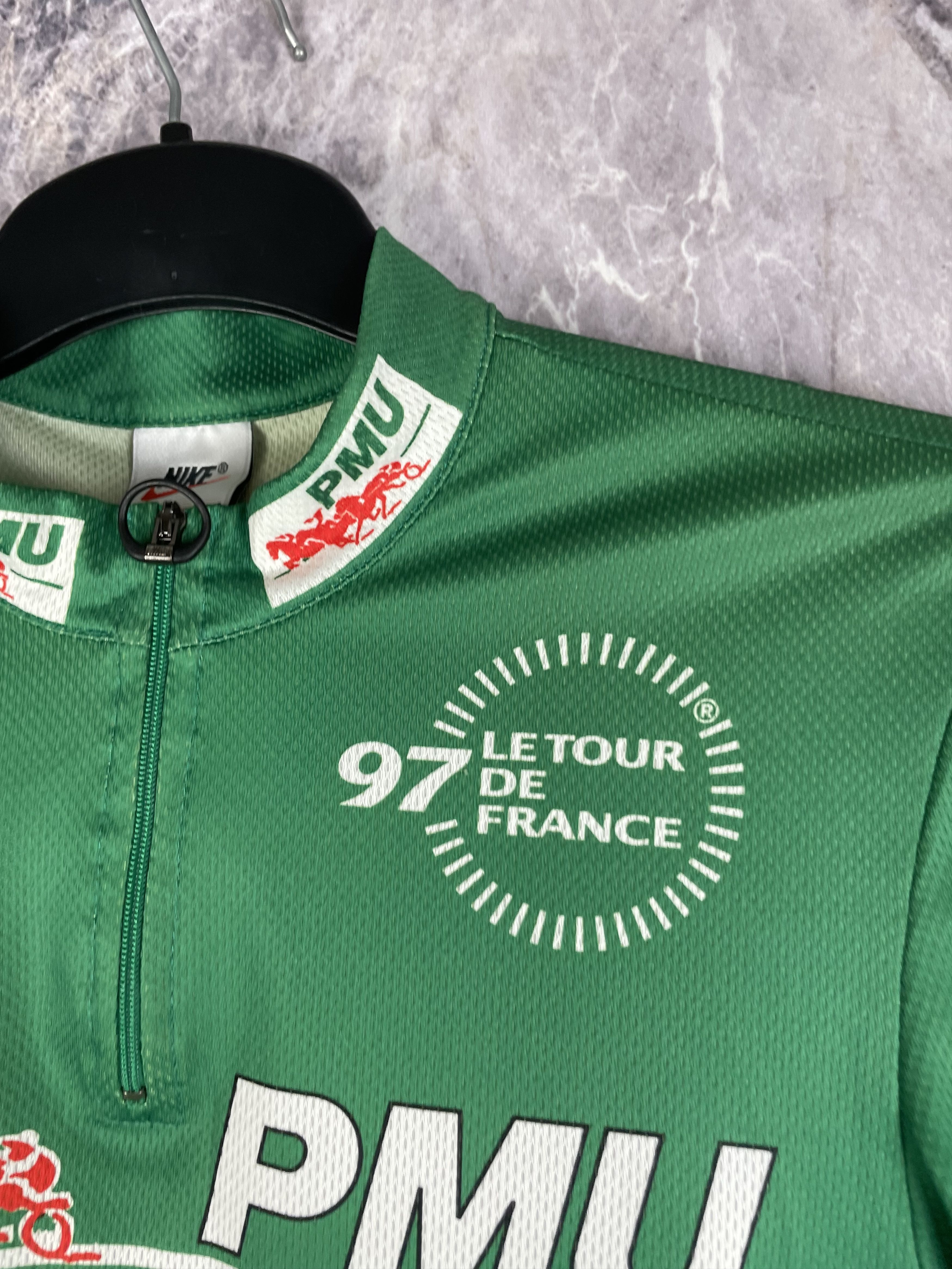 Nike Nike 1997 Tour De France Vintage Shirts Jersey Size US L / EU 52-54 / 3 - 4 Thumbnail