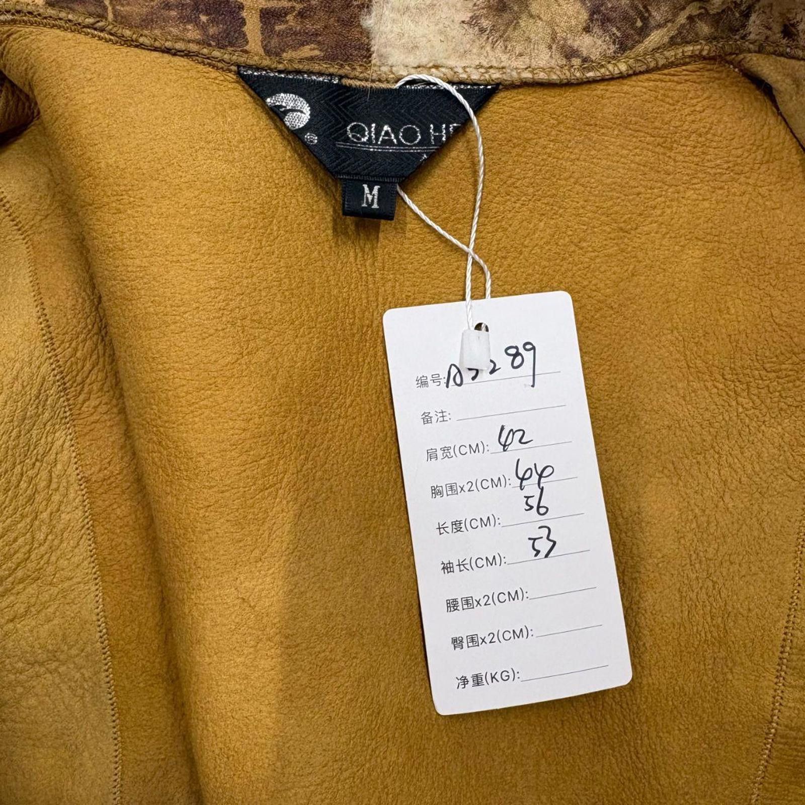 Other Vintage Y2K Patchwork Suede & Fox Fur "Penny Lane" Jacket Size S / US 4 / IT 40 - 5 Thumbnail