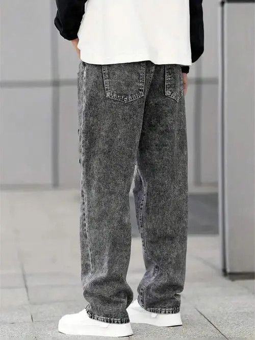 Jean Distressed EDGE jeans ripped Y2K pants Size US 32 / EU 48 - 4 Thumbnail