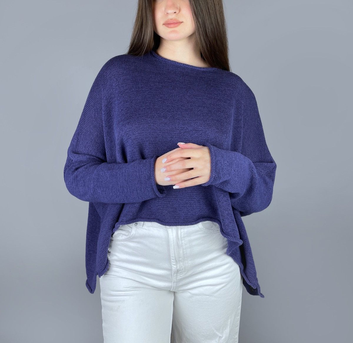 Rundholz Rundholz Black Label Oversized Knit Linen LS Sweater Size S Size S / US 4 / IT 40 - 2 Thumbnail