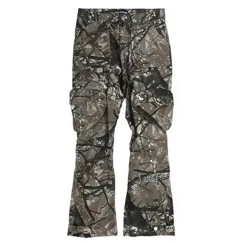 Other Y2K Big Pocket Camouflage Drawstring Cargo Pants Size US 32 / EU 48 - 2 Thumbnail