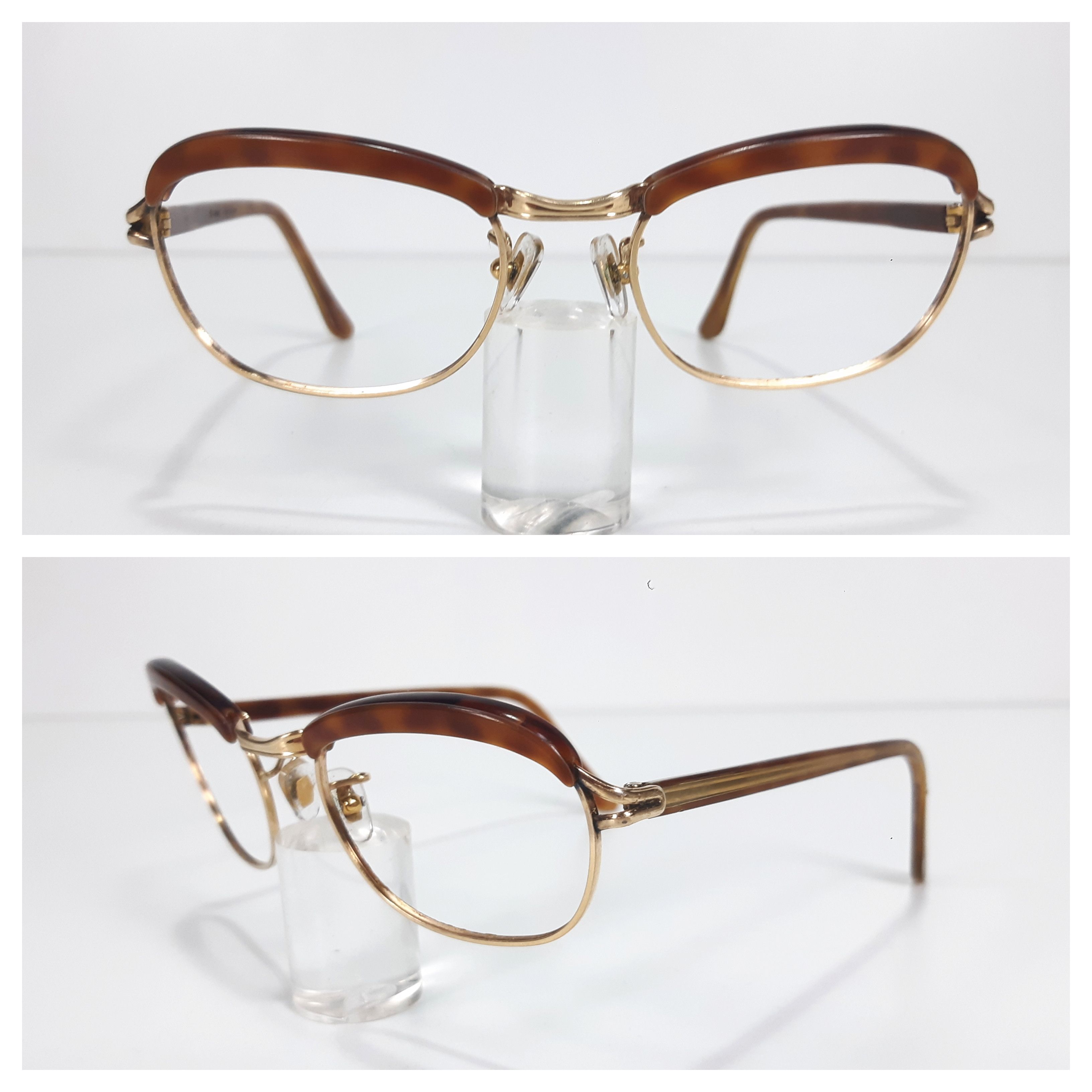 Other Vintage AMOR France Gold Filled Eyeglasses Frame Size ONE SIZE - 1 Thumbnail