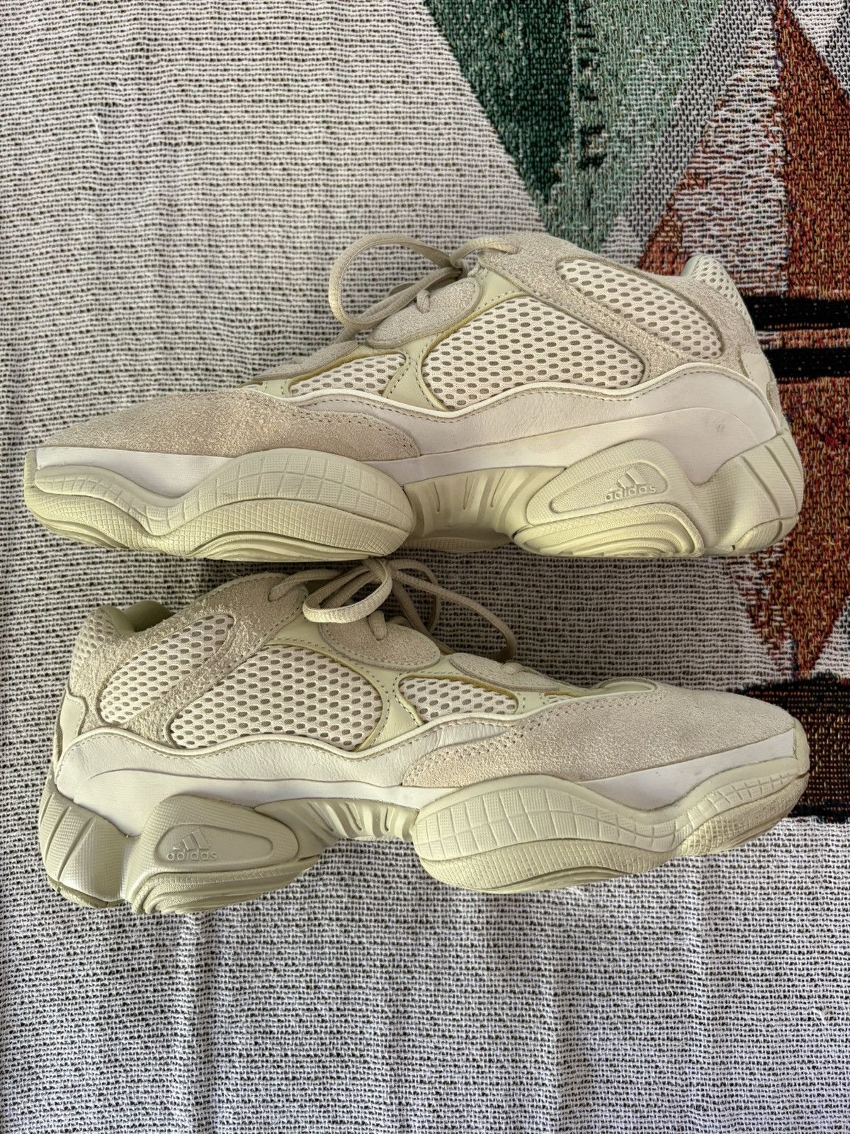 Yeezy Yeezy 500 Super Moon Yellow (No Box) Size US 10.5 / EU 43-44 - 2 Thumbnail