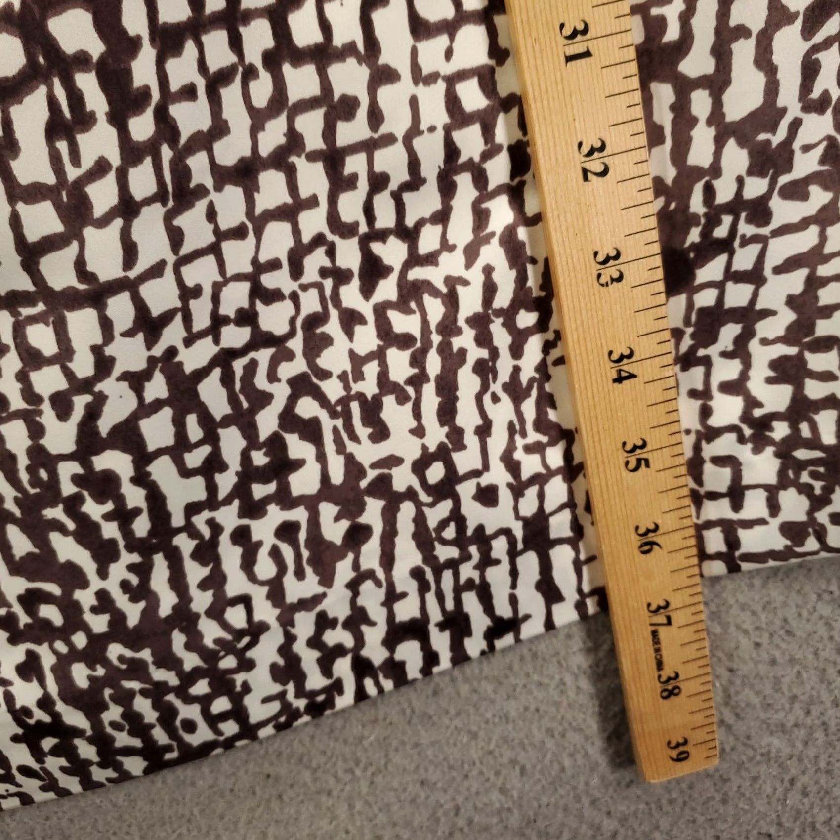 Ann Taylor Womens 6 Pencil Dress Back Zip Lined Geometric Pattern Brown White Ann Taylor Loft Dress Size 6 Mini Sleeveless V-Neck Size M / US 6-8 / IT 42-44 - 4 Thumbnail