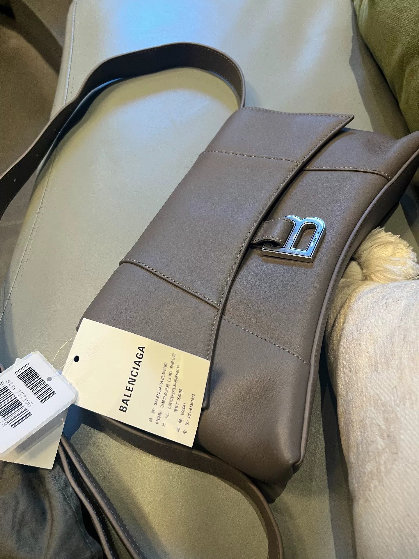 Balenciaga Balenciaga Downtown Hourglass Bag Size ONE SIZE - 1 Thumbnail