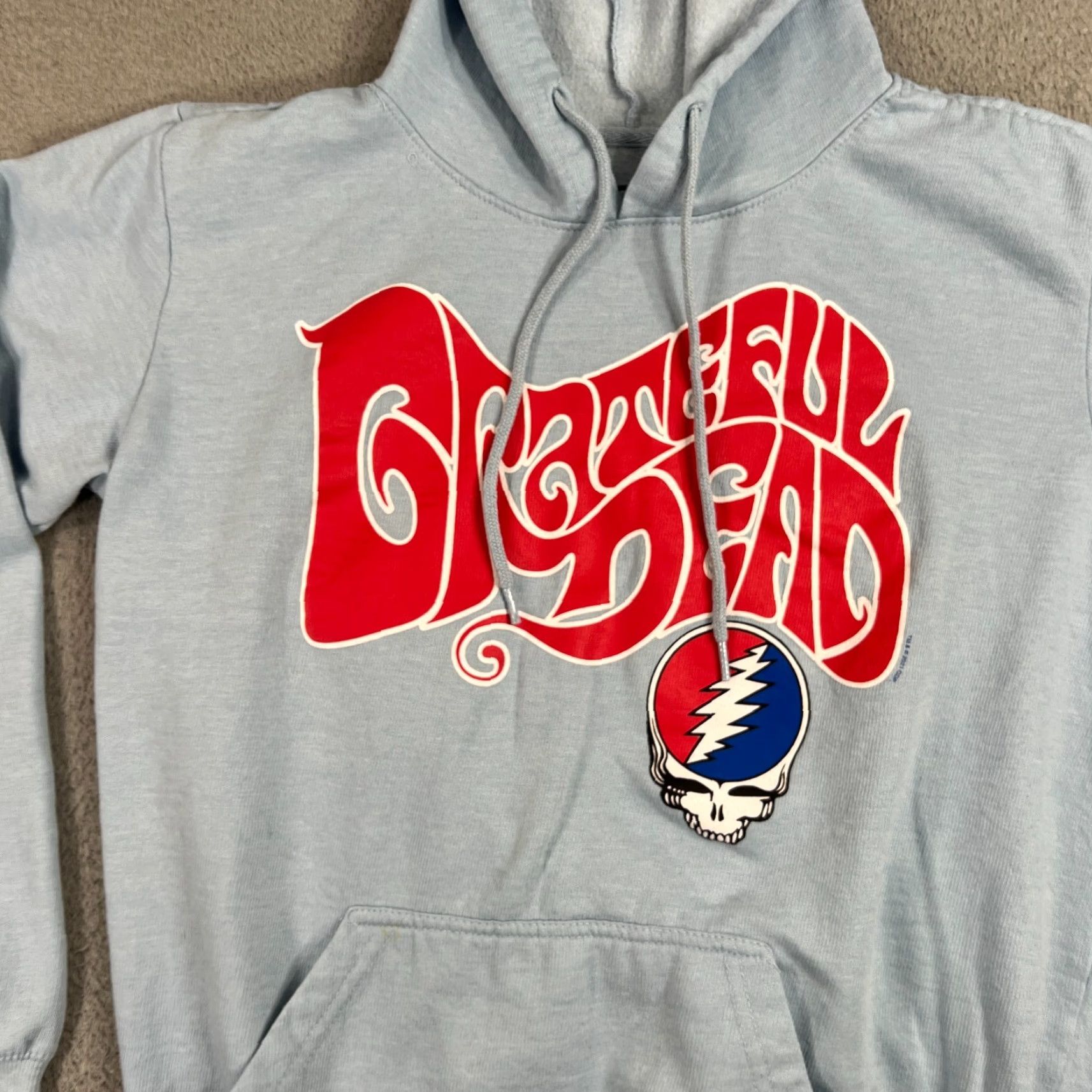 Liquid Blue Liquid Blue Grateful Dead Hoodie Pullover Medium Blue Music 80s 90s Mens Size US M / EU 48-50 / 2 - 5 Thumbnail