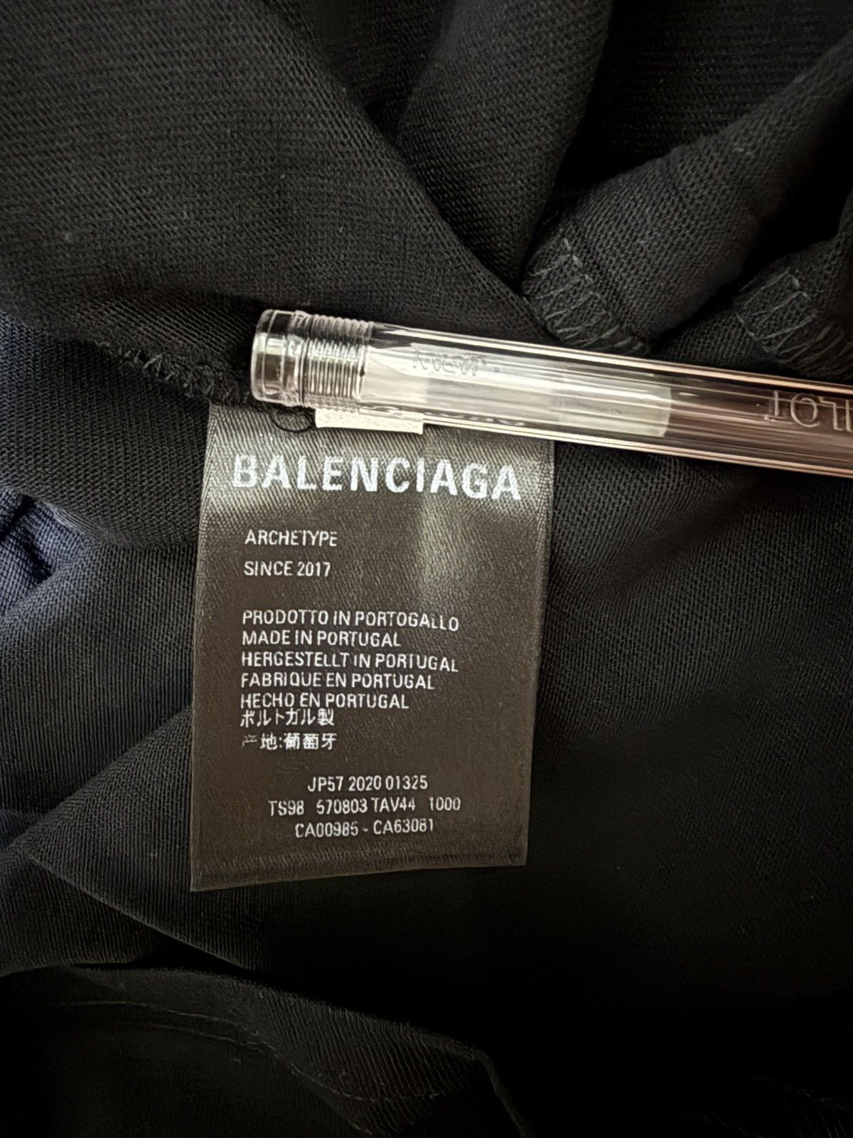 Balenciaga Balenciage black t shirt Size US XXS / EU 40 - 7 Thumbnail
