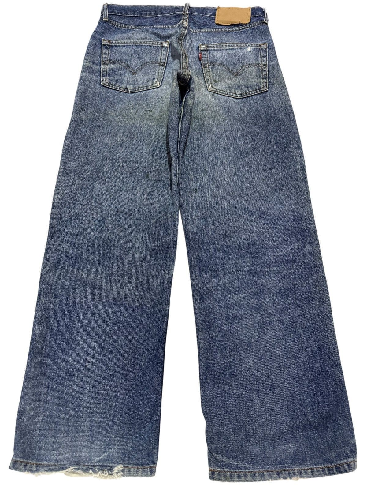 Levi's Vtg 90s Levis 505 Distressed Jeans Size US 30 / EU 46 - 2 Thumbnail