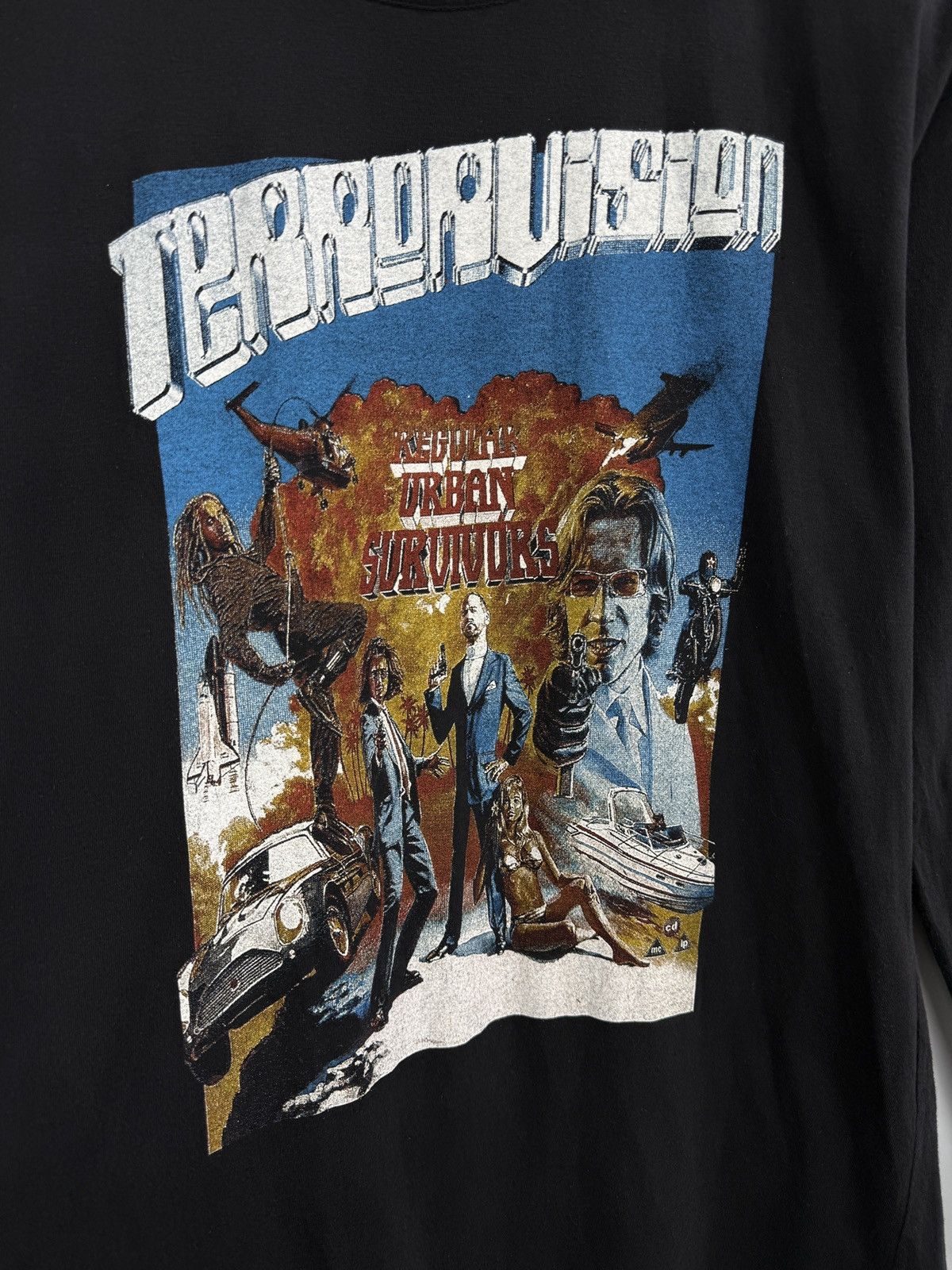 Band Tees 🇬🇧 Vintage 1996 Terrorvision Rock Band Long Sleeve Rare Retro Size US L / EU 52-54 / 3 - 5 Thumbnail