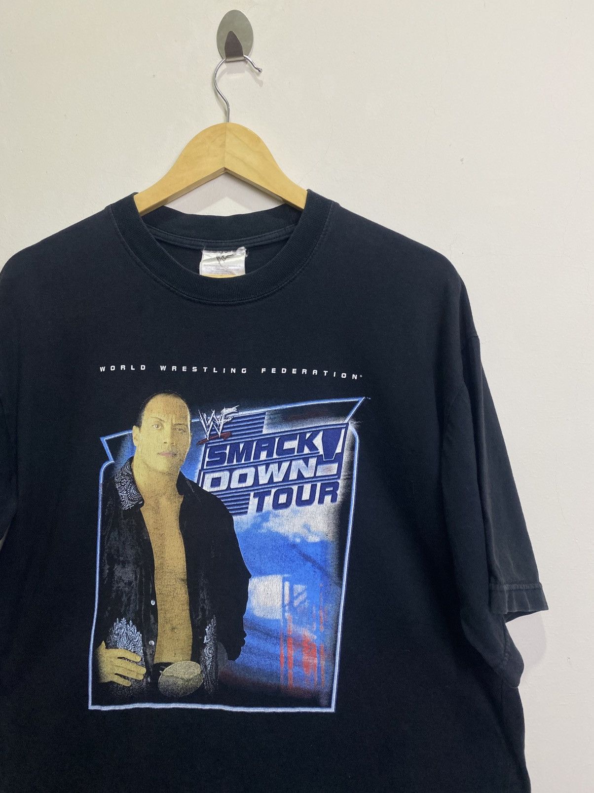 Vintage × WWF Vintage wwf smack down tour Size US L / EU 52-54 / 3 - 1 Thumbnail