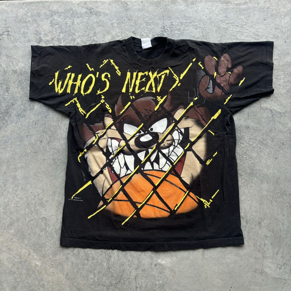 Warner Bros 90s Looney Tunes Taz Basketball Aop Size US L / EU 52-54 / 3 - 1 Thumbnail