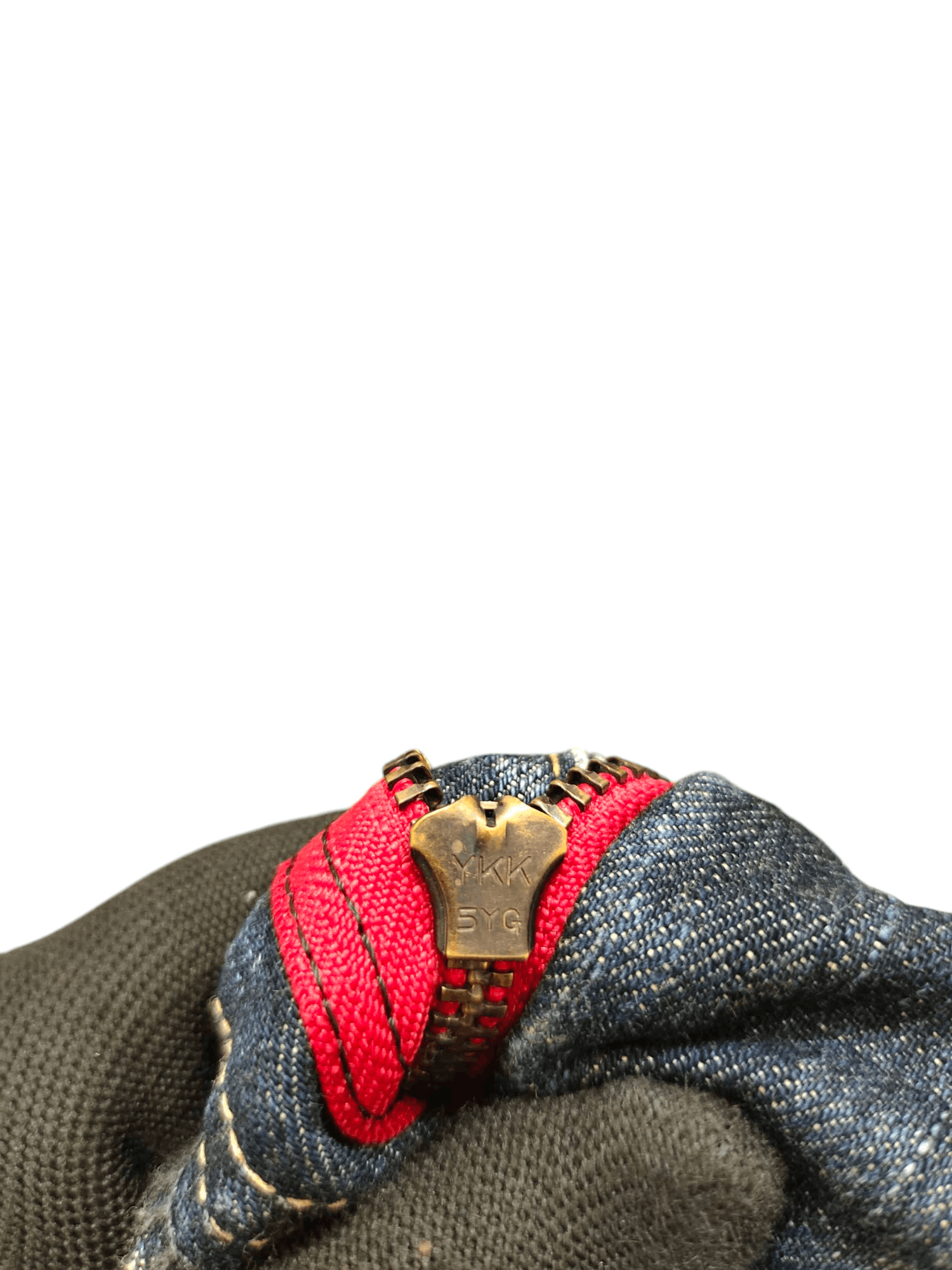 Number (N)ine × Undercover Vintage Edwin 503 Japan Clawmark Distress Faded Denim Jeans Size US 34 / EU 50 - 12 Thumbnail