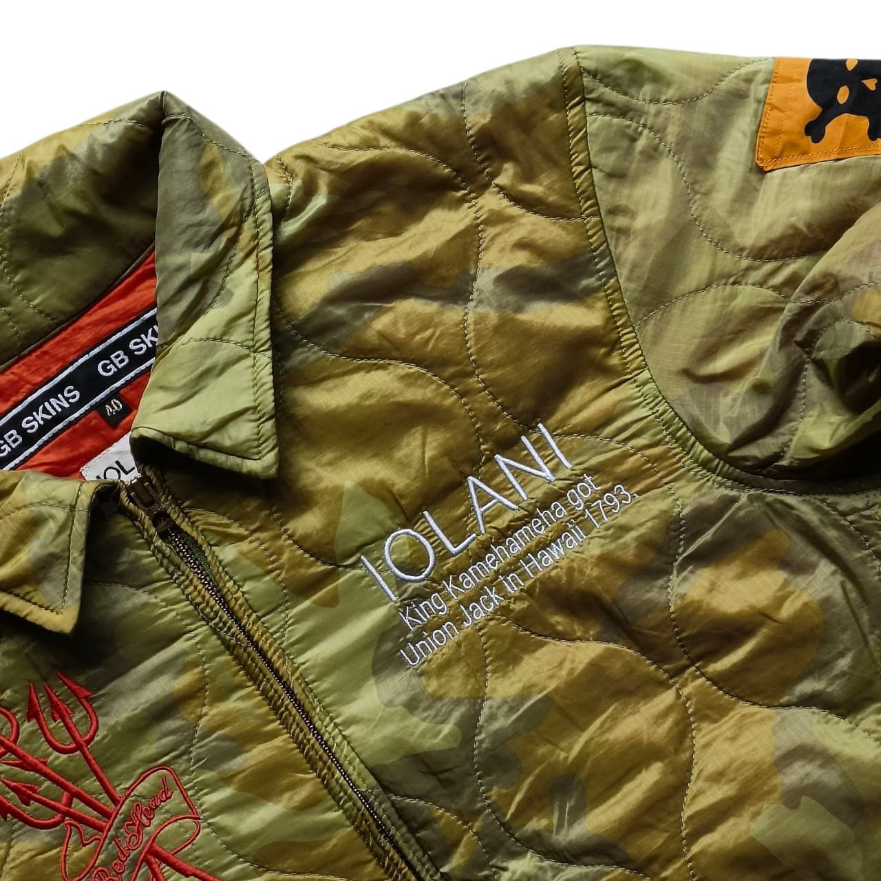 IOLANI Iolani x GB SKINS Souvenir Quilted Jacket Size US L / EU 52-54 / 3 - 6 Thumbnail
