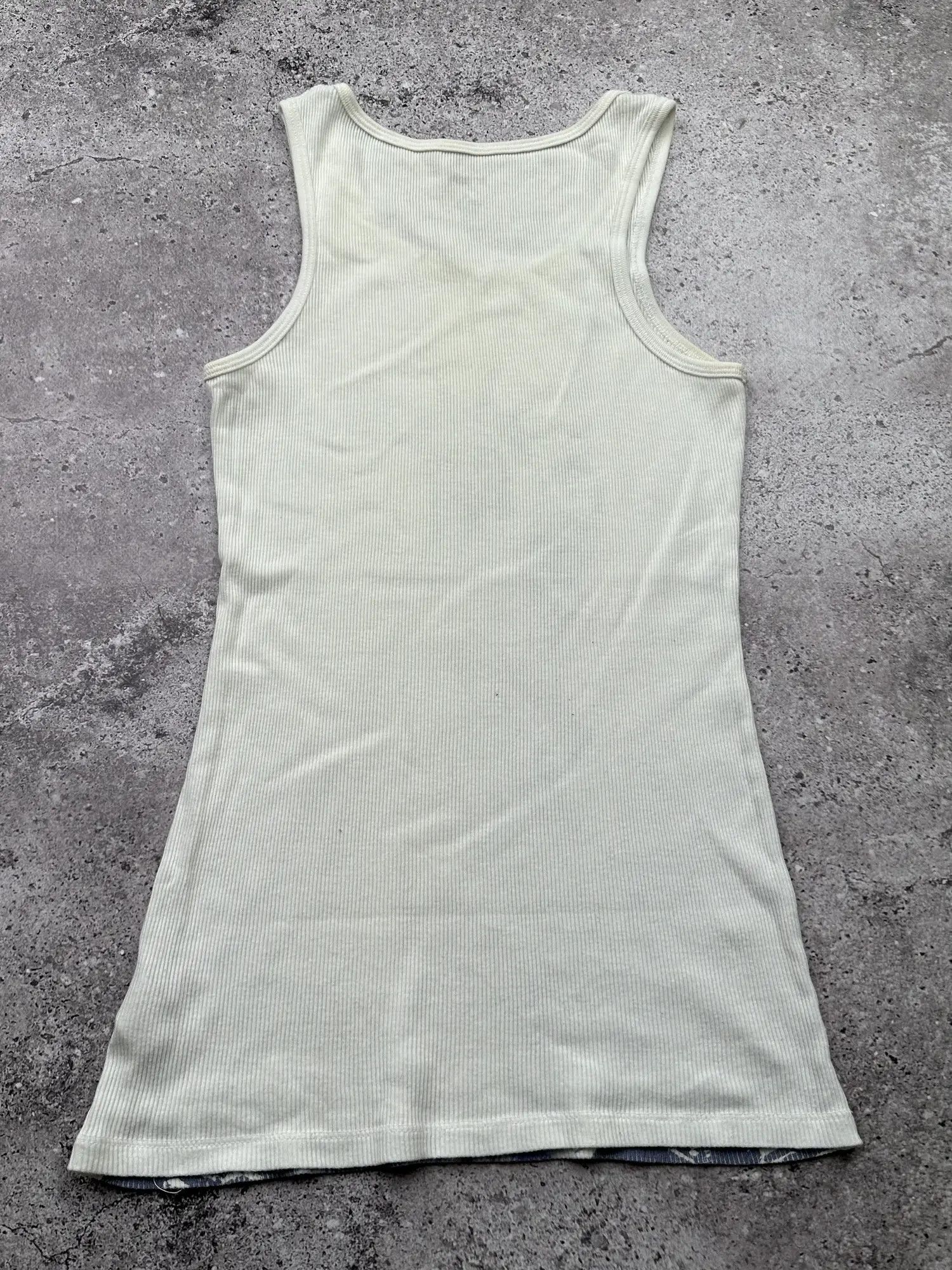 Japanese Brand Vintage Printed Tank Top C271(V299)(E8) Size XS / US 0-2 / IT 36-38 - 2 Thumbnail