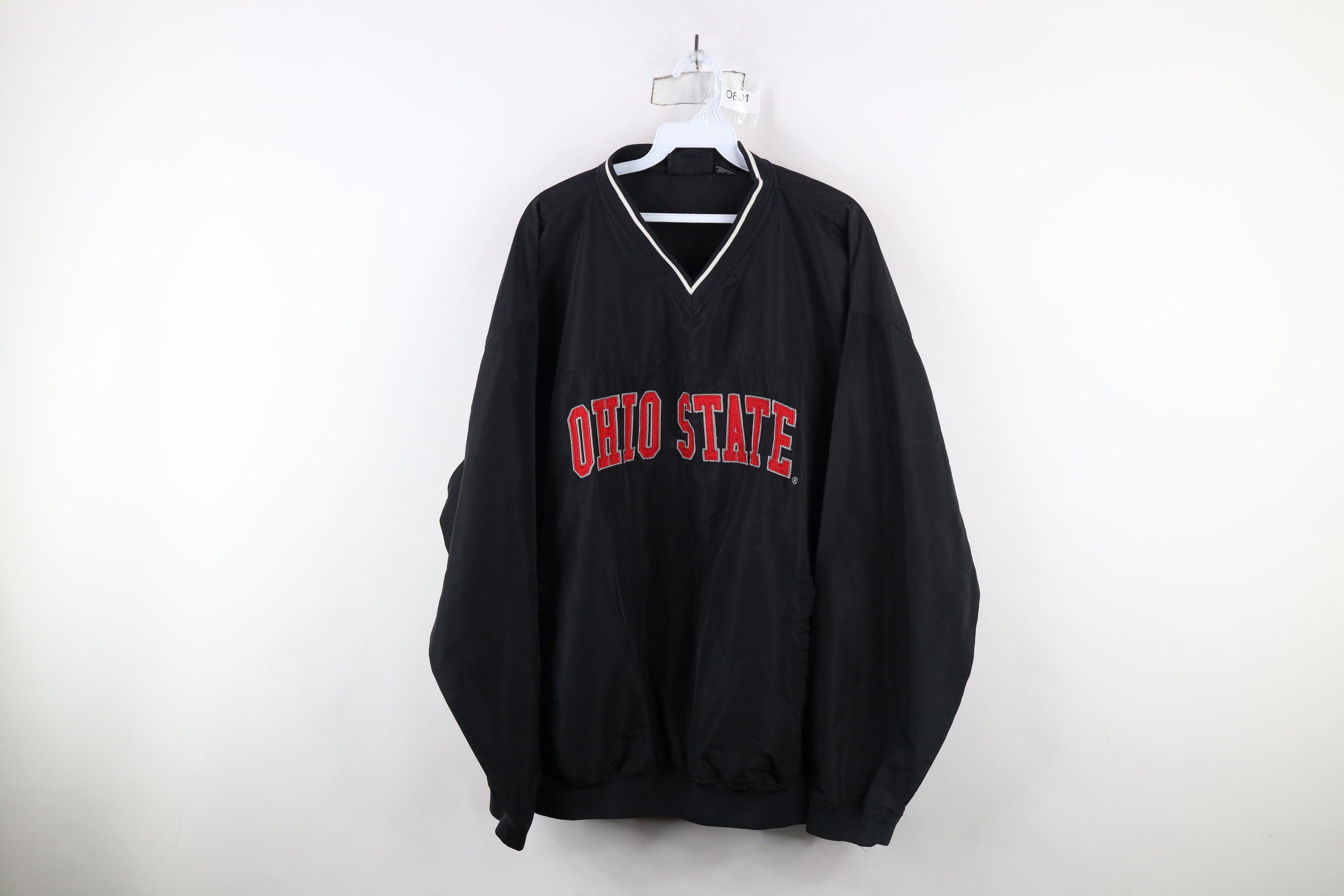 Vintage Vintage 90s Ohio University Pullover Windbreaker Jacket Size US XL / EU 56 / 4 - 1 Thumbnail