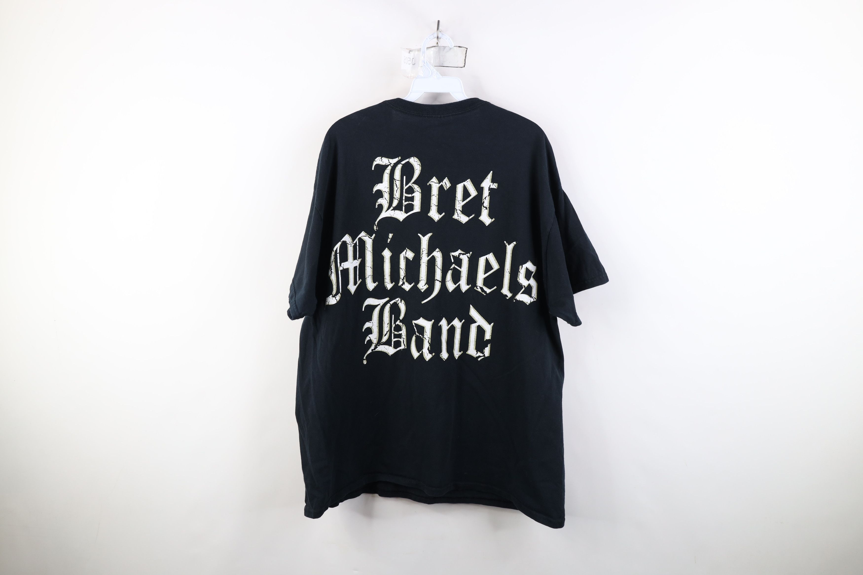 Vintage Vintage Y2K Bret Michaels Band Short Sleeve T-Shirt Skull Size US XL / EU 56 / 4 - 12 Thumbnail