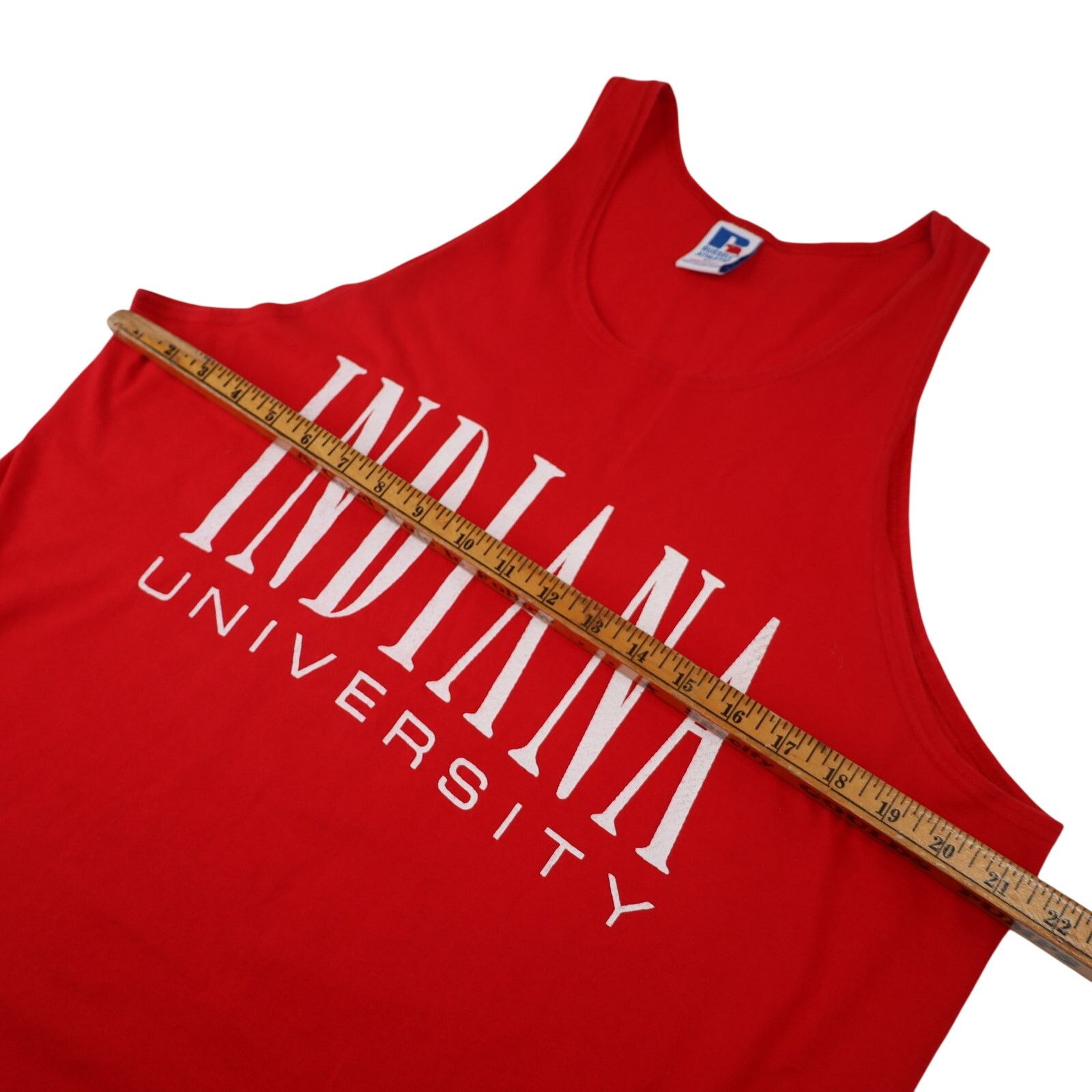 Vintage Vintage Indiana University Spellout Graphic Tank Top Size US XL / EU 56 / 4 - 7 Thumbnail