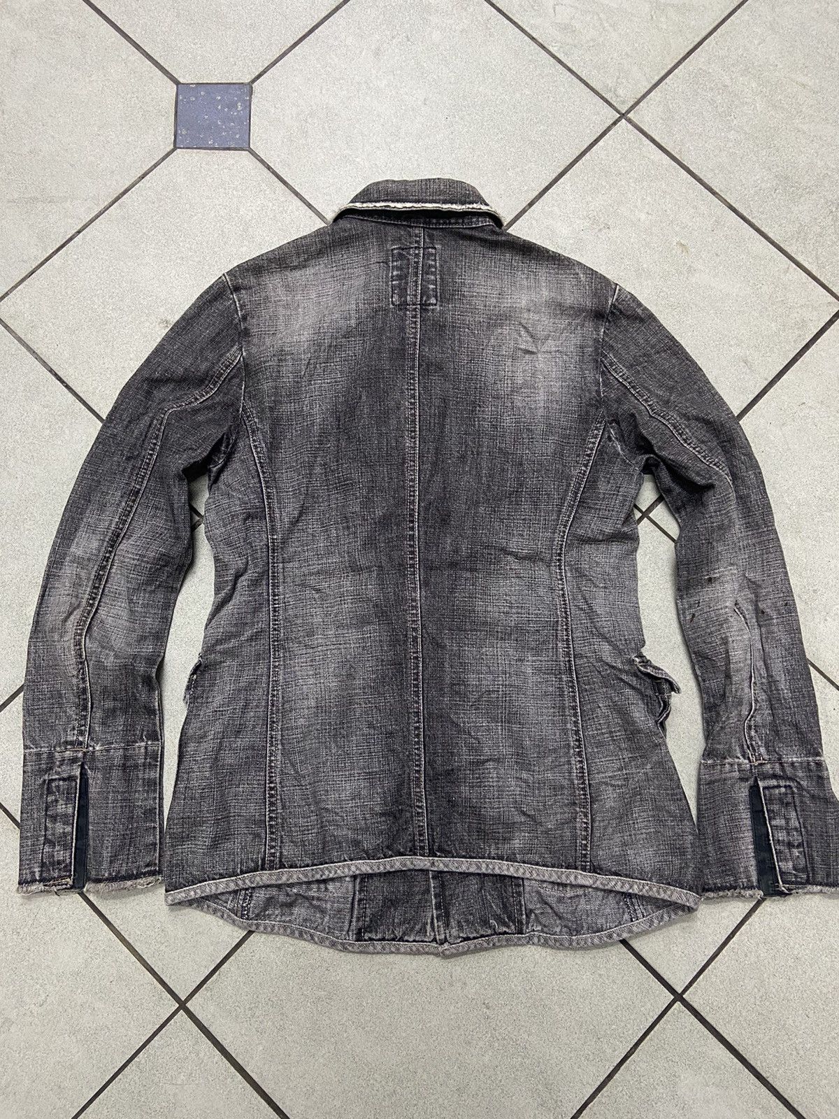 Robert Graham MARITHE FRANCOIS GRIBAUS DENIM JACKET Size M / US 6-8 / IT 42-44 - 7 Thumbnail
