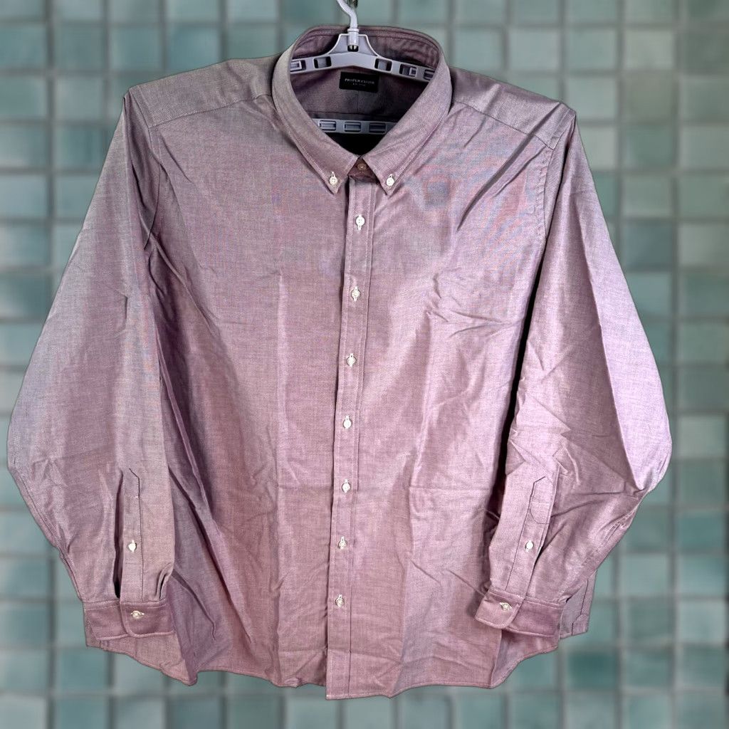 CLOT VINTAGE Cloth Men’s Button-Down Shirt 4XL Collared Geometric Cotton Casual All Seasons Size US XXL / EU 58 / 5 - 1 Thumbnail