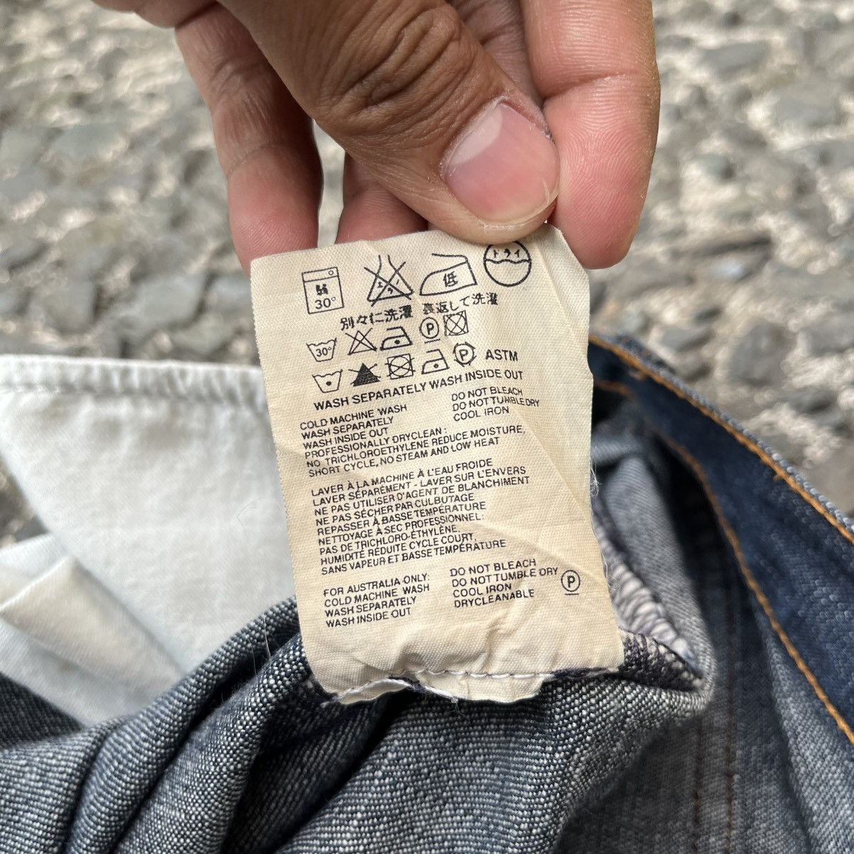 Miu Miu Miu Miu Fall/Winter 2001 Denim Fiammato Jeans Size 29" - 12 Thumbnail