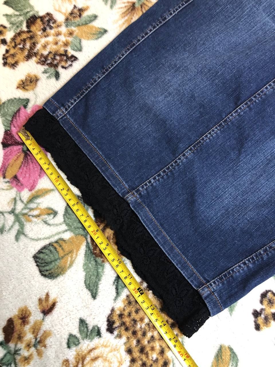 Dolce & Gabbana Dolce Gabbana High Waist Stretch Casual Midi Denim skirt Size 32" / US 10 / IT 46 - 12 Thumbnail