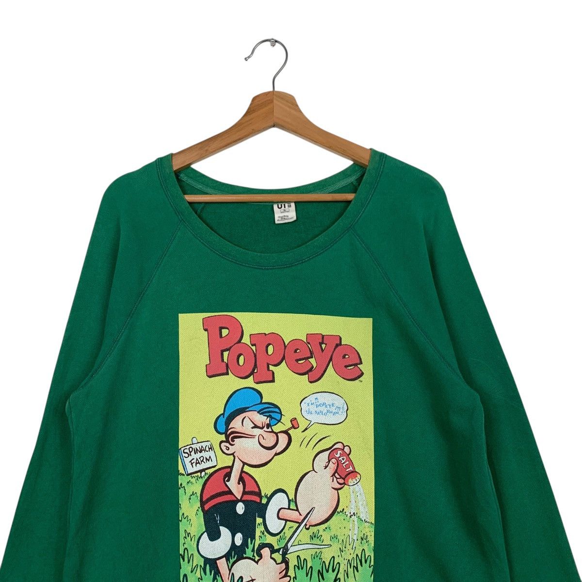 Uniqlo Uniqlo X Popeye The Sailorman Graphics Sweatshirt #1678-C75 Size US XL / EU 56 / 4 - 2 Thumbnail