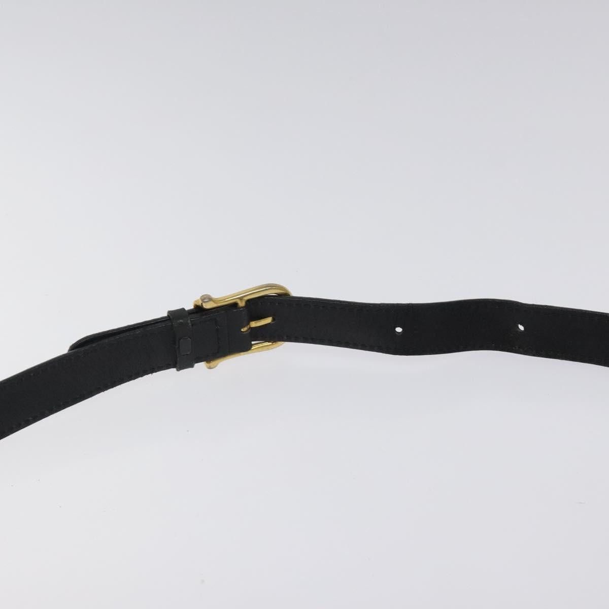 Celine CELINE Shoulder Bag Leather Black Gold Size ONE SIZE - 8 Thumbnail