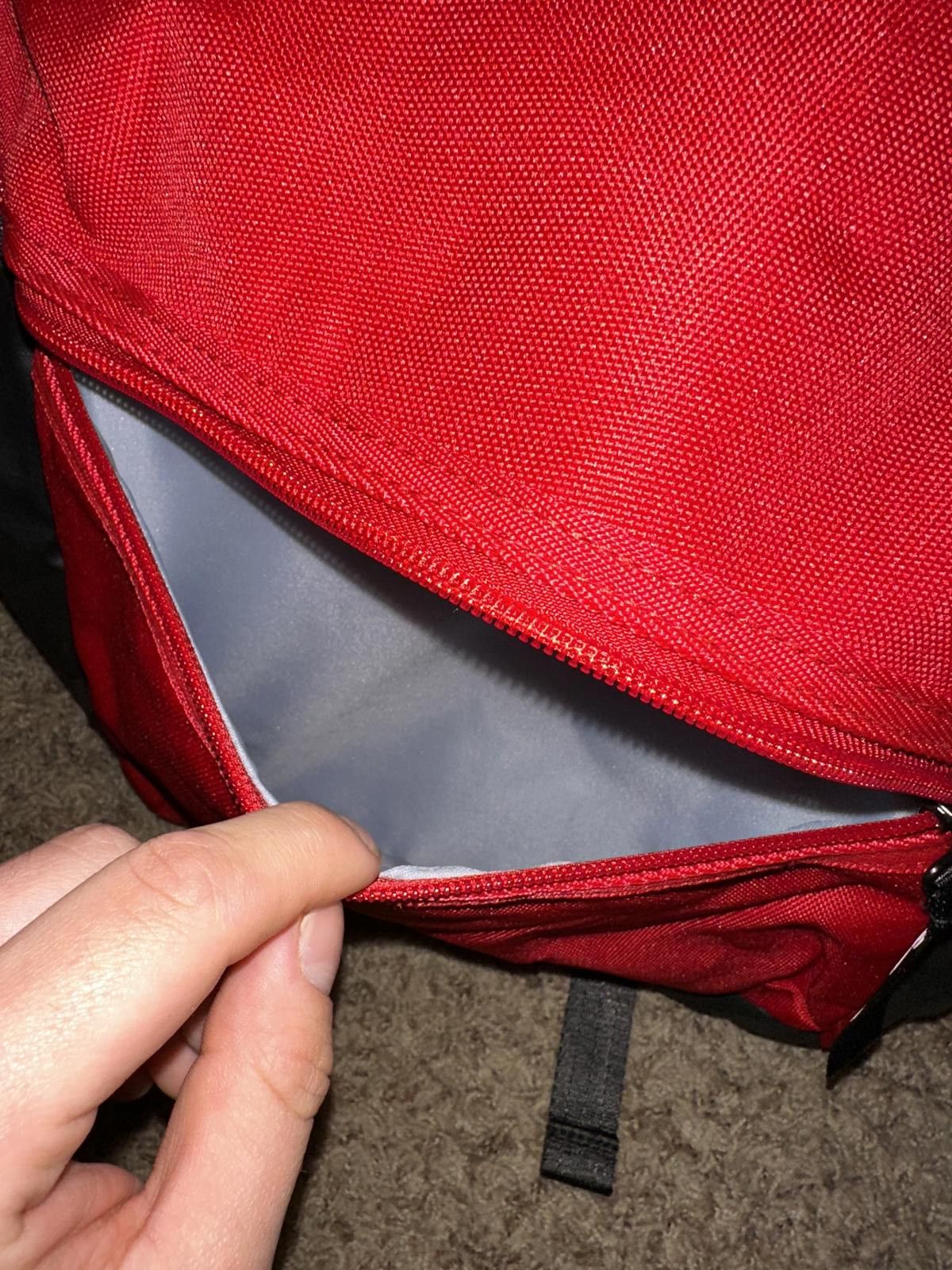 Designer Jordan Jam Air Patrol Red 29L Backpack Sample Size ONE SIZE - 7 Thumbnail