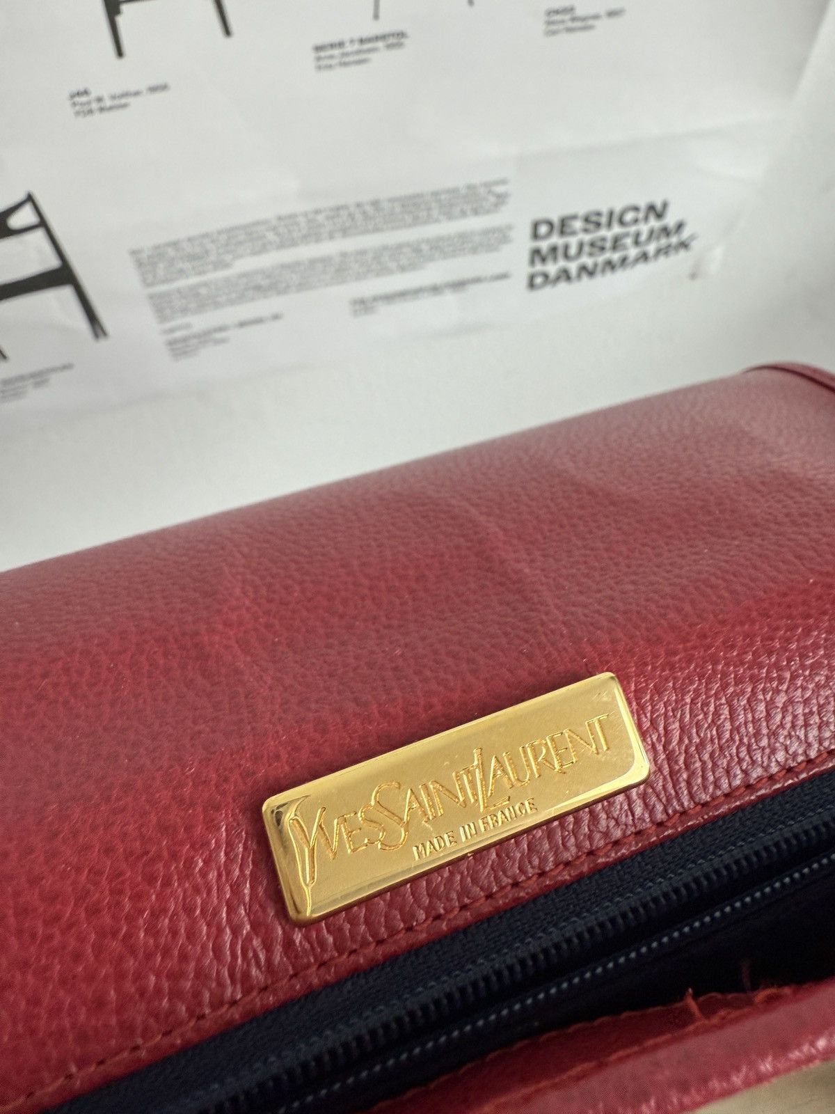 Yves Saint Laurent Vintage 90s Yves Saint Laurent YSL logo leather crossbodybag Size ONE SIZE - 8 Thumbnail
