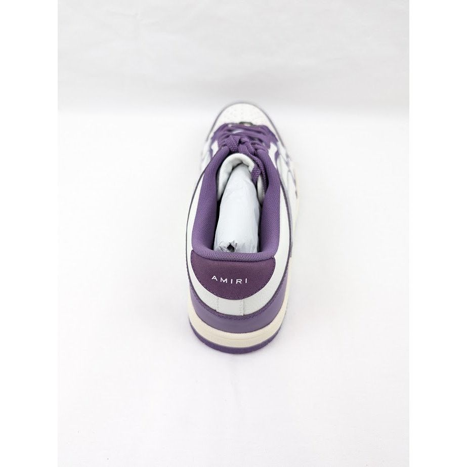 Amiri o1rshd1 Skeleton Low-Top Sneakers in Purple/White Size US 12 / EU 45 - 11 Thumbnail