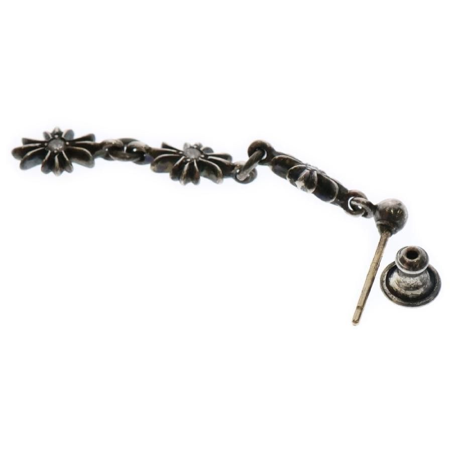Chrome Hearts Chrome Hearts Tiny CH Cross Drop 3 Diamond Earring Size ONE SIZE - 5 Thumbnail