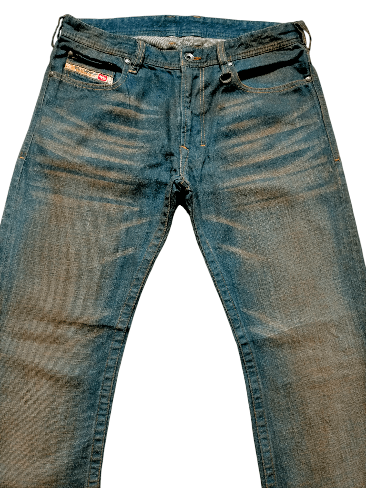 Japanese Brand Flare Jeans Nicole Club Japan Boot Cut Denim Size US 31 - 3 Thumbnail