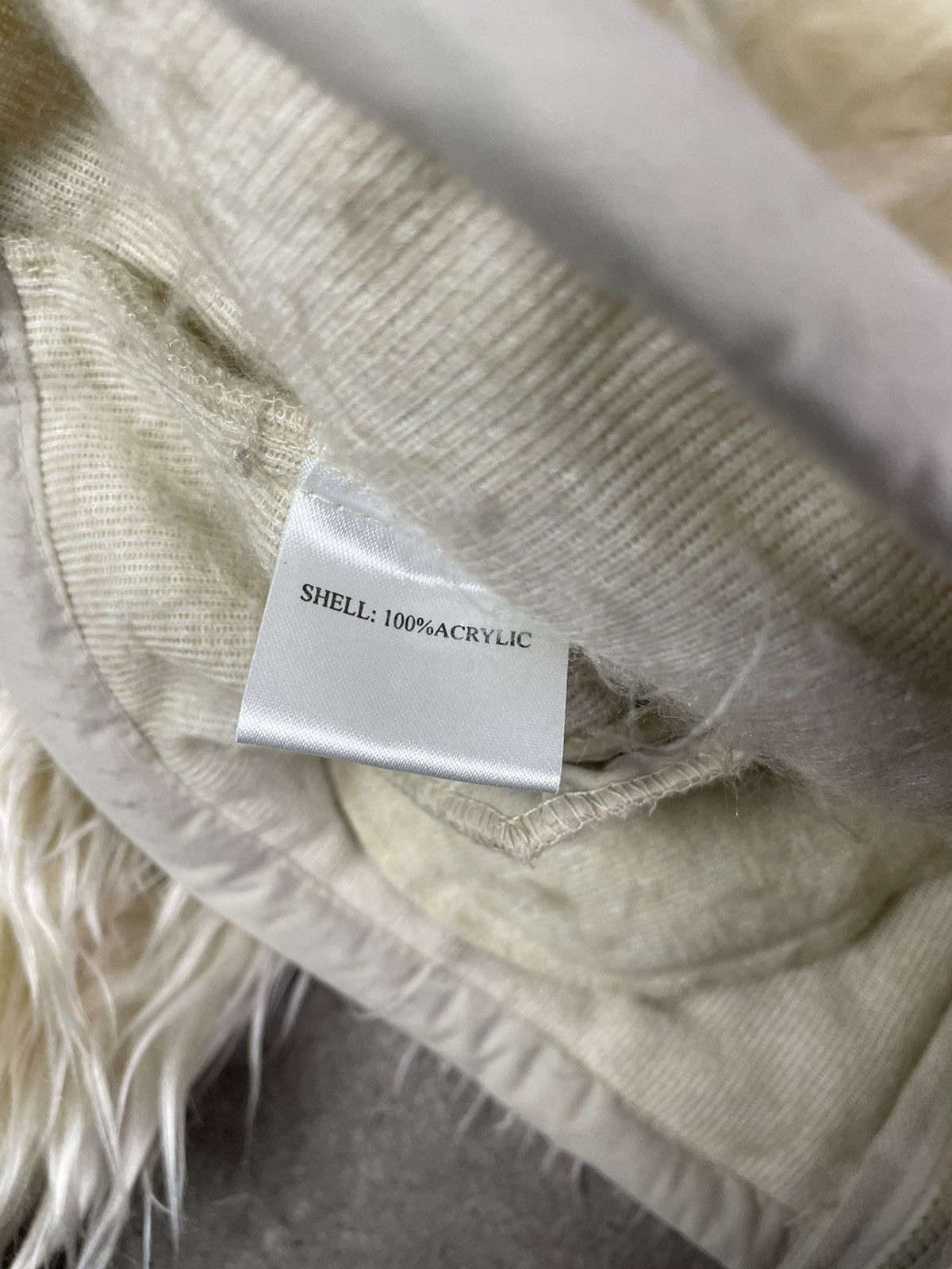 Japanese Brand Vintage Y2K Faux Fur Cropped Jacket Size XL / US 12-14 / IT 48-50 - 6 Thumbnail