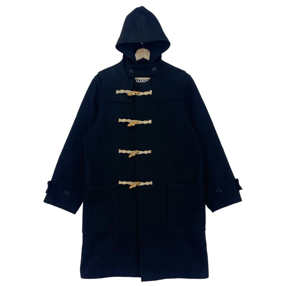 Schott × Vintage Vintage Schott Black Duffle Coat Size US M / EU 48-50 / 2 - 1 Thumbnail