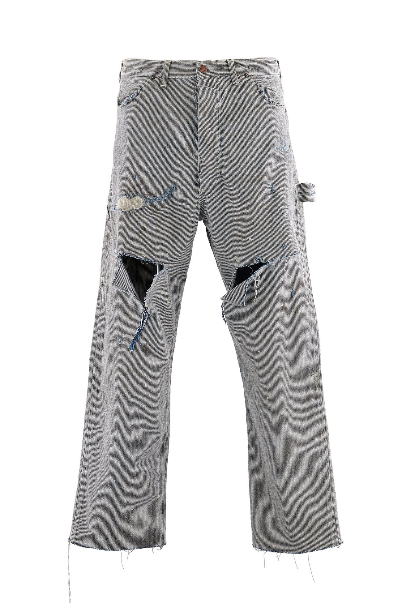 パンツ SAINT MICHAEL 24SS DENIM PANTS / HICKORY SAINT Mxxxxxx Hickory Stripe Denim Pants Stripe _ FASCINATE