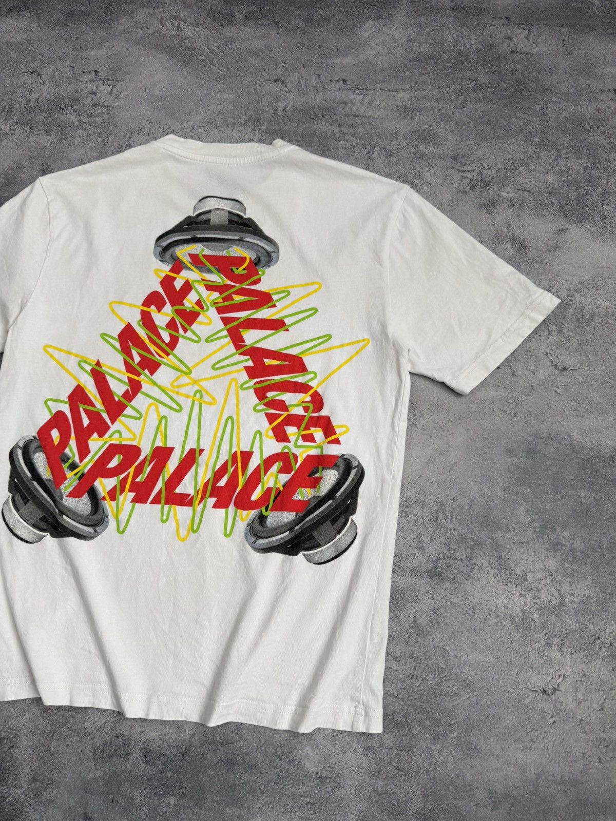 Palace Palace Speaker P-3 Big Logo T-Shirt Skateboards White Tee Size US M / EU 48-50 / 2 - 14 Thumbnail