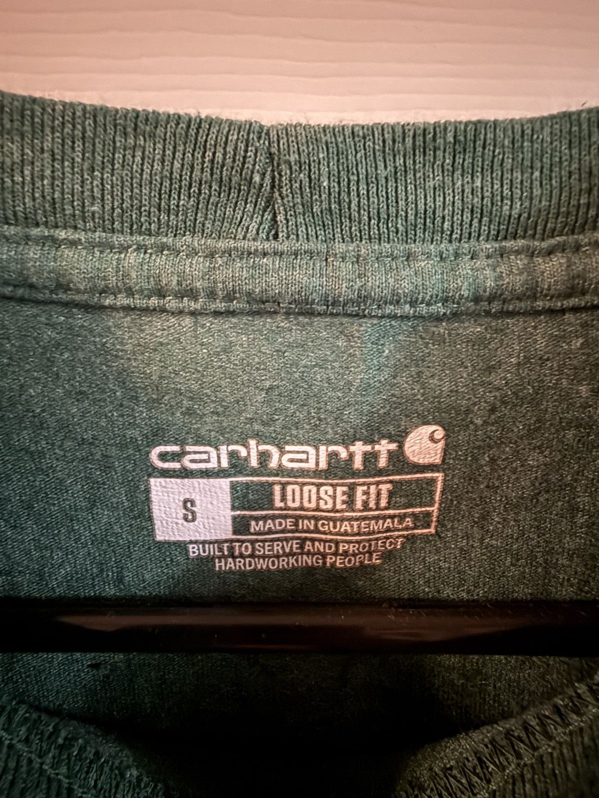 Carhartt Carhartt Men’s Green work T NEW Loose Size US S / EU 44-46 / 1 - 3 Thumbnail