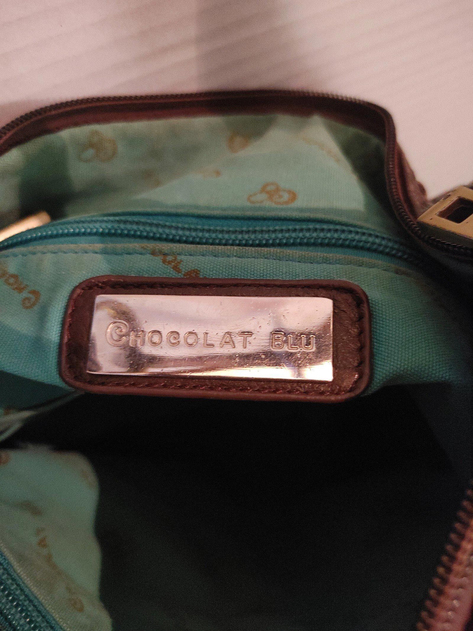 Designer Chocolat Blu leather basket weave shoulder bag Size ONE SIZE - 6 Thumbnail