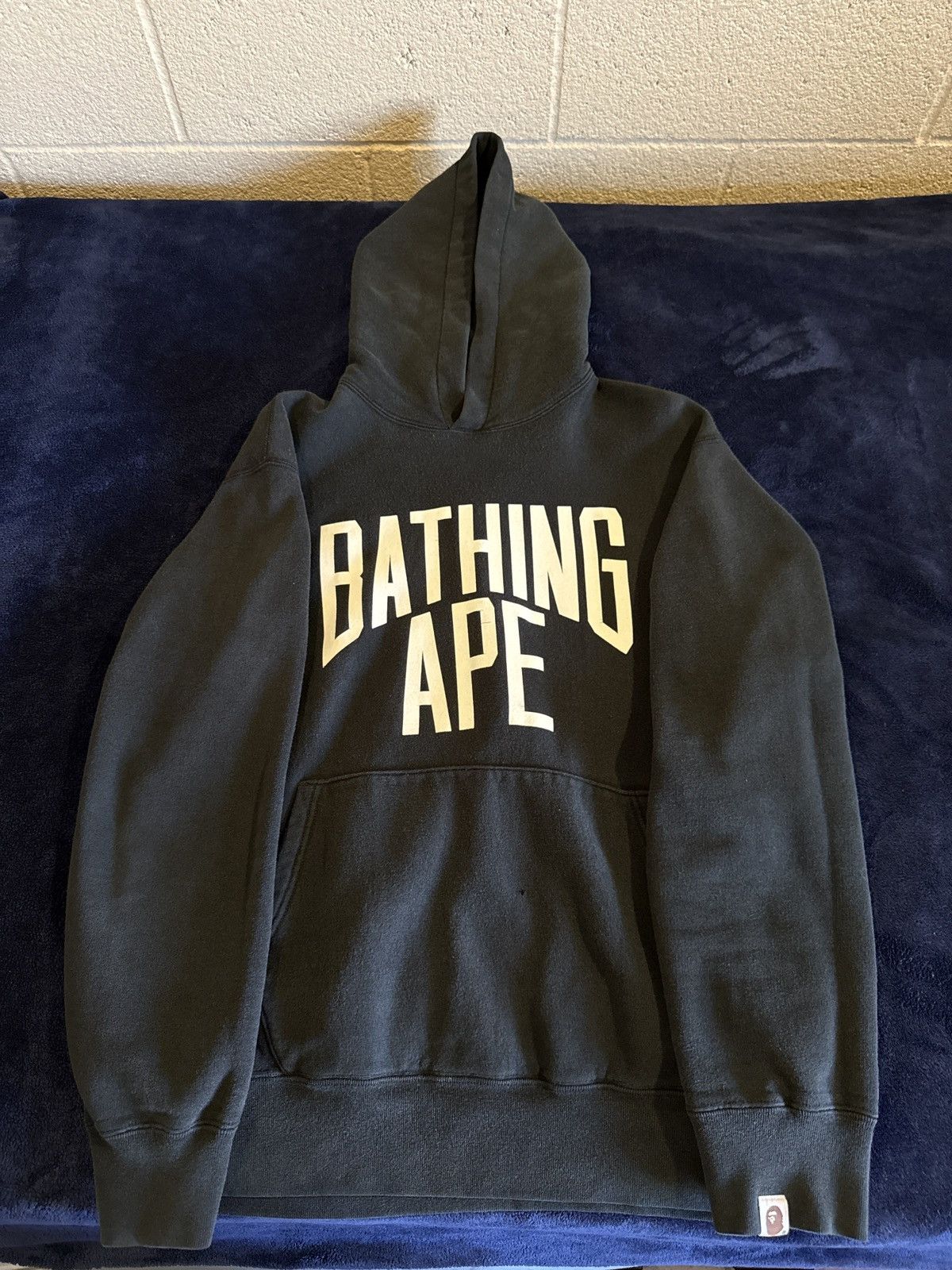 Bape Bathing Ape Busy Works black pull over hoodie Size US M / EU 48-50 / 2 - 1 Thumbnail