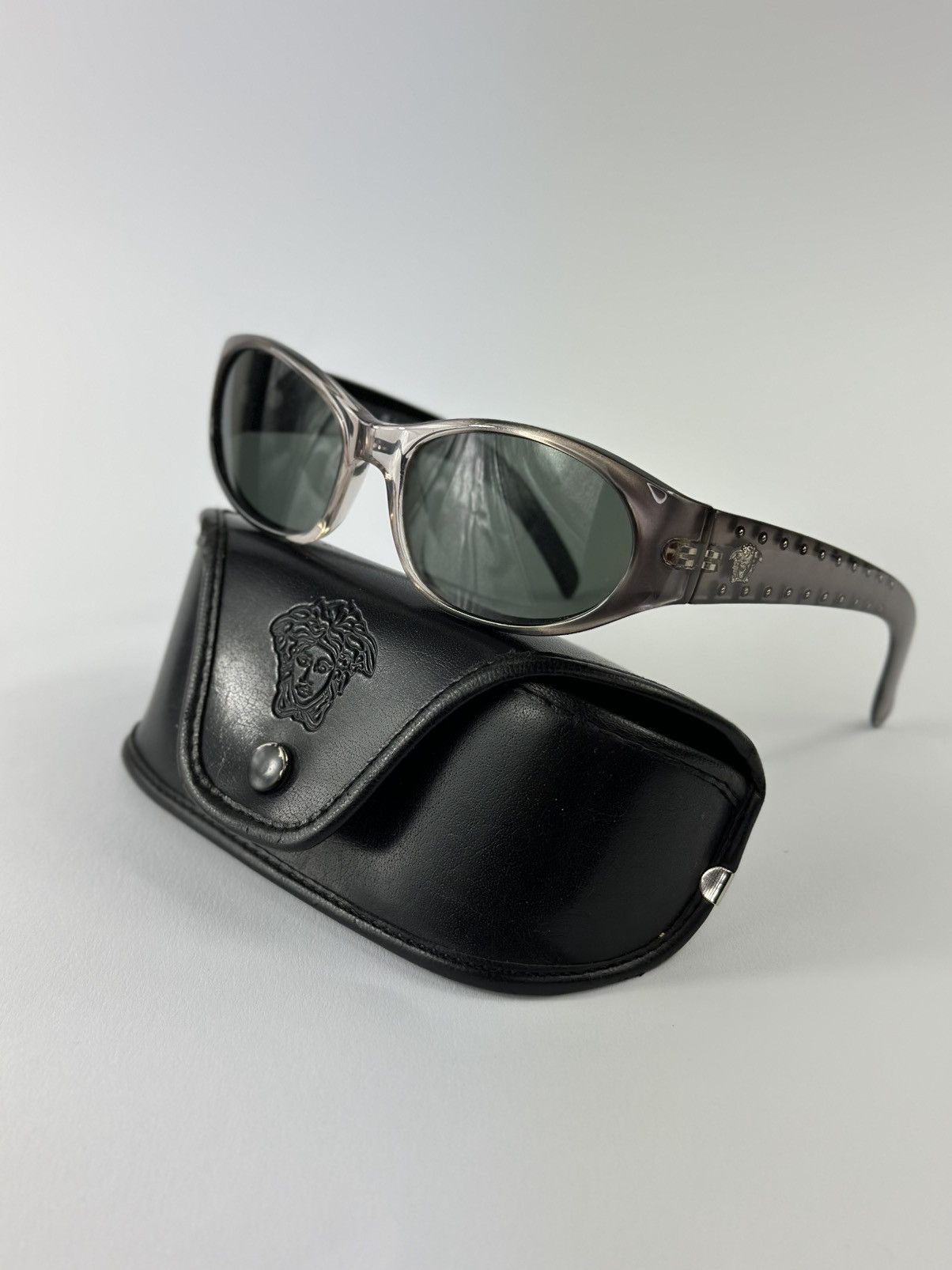 Versace Rare Gianni Versace Vintage Sunglasses Medusa - 435 362/476 Size ONE SIZE - 1 Thumbnail