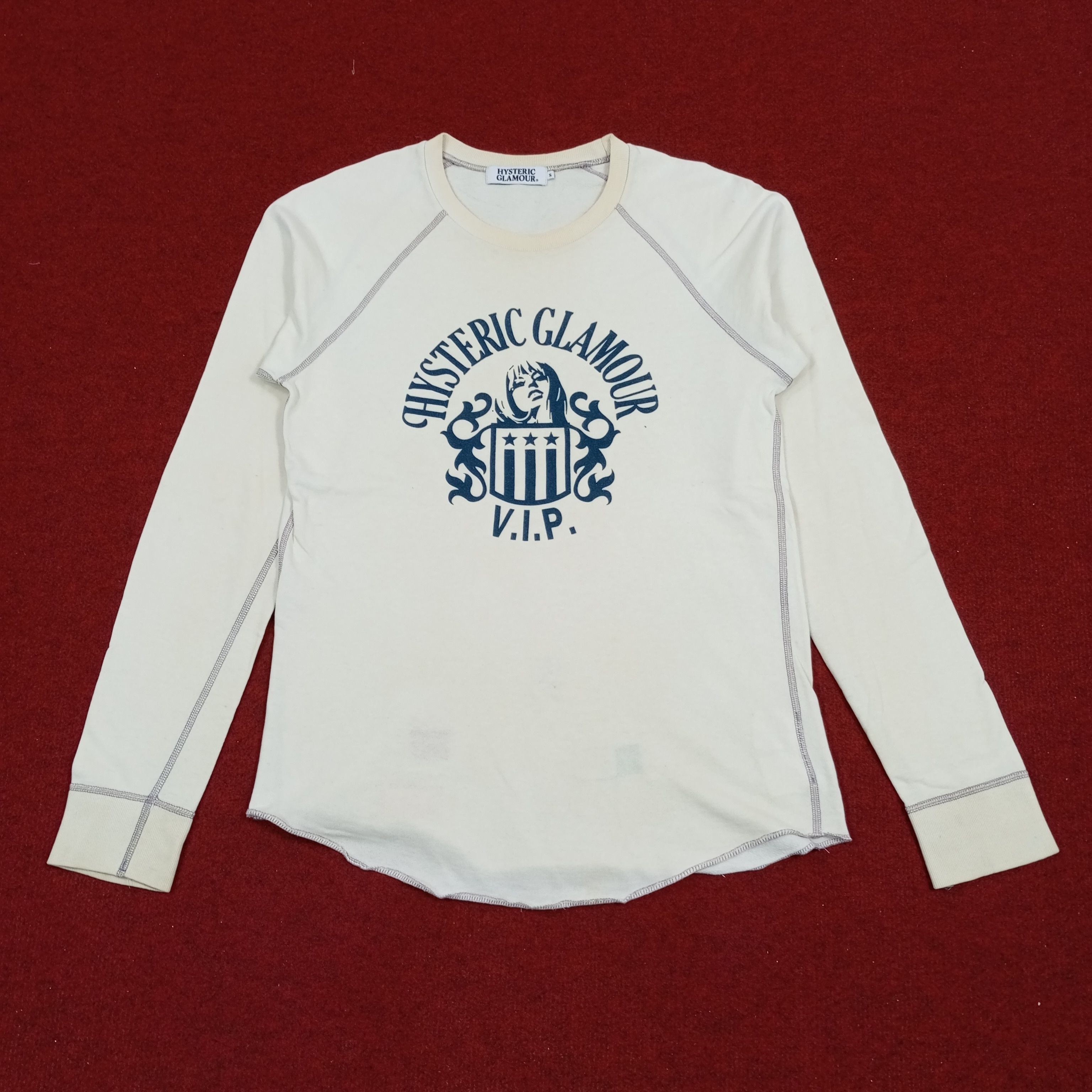 Hysteric Glamour × Japanese Brand × Vintage Hysteric Glamour VIP Japanese Brand Streetwear Tshirt Size US S / EU 44-46 / 1 - 1 Thumbnail