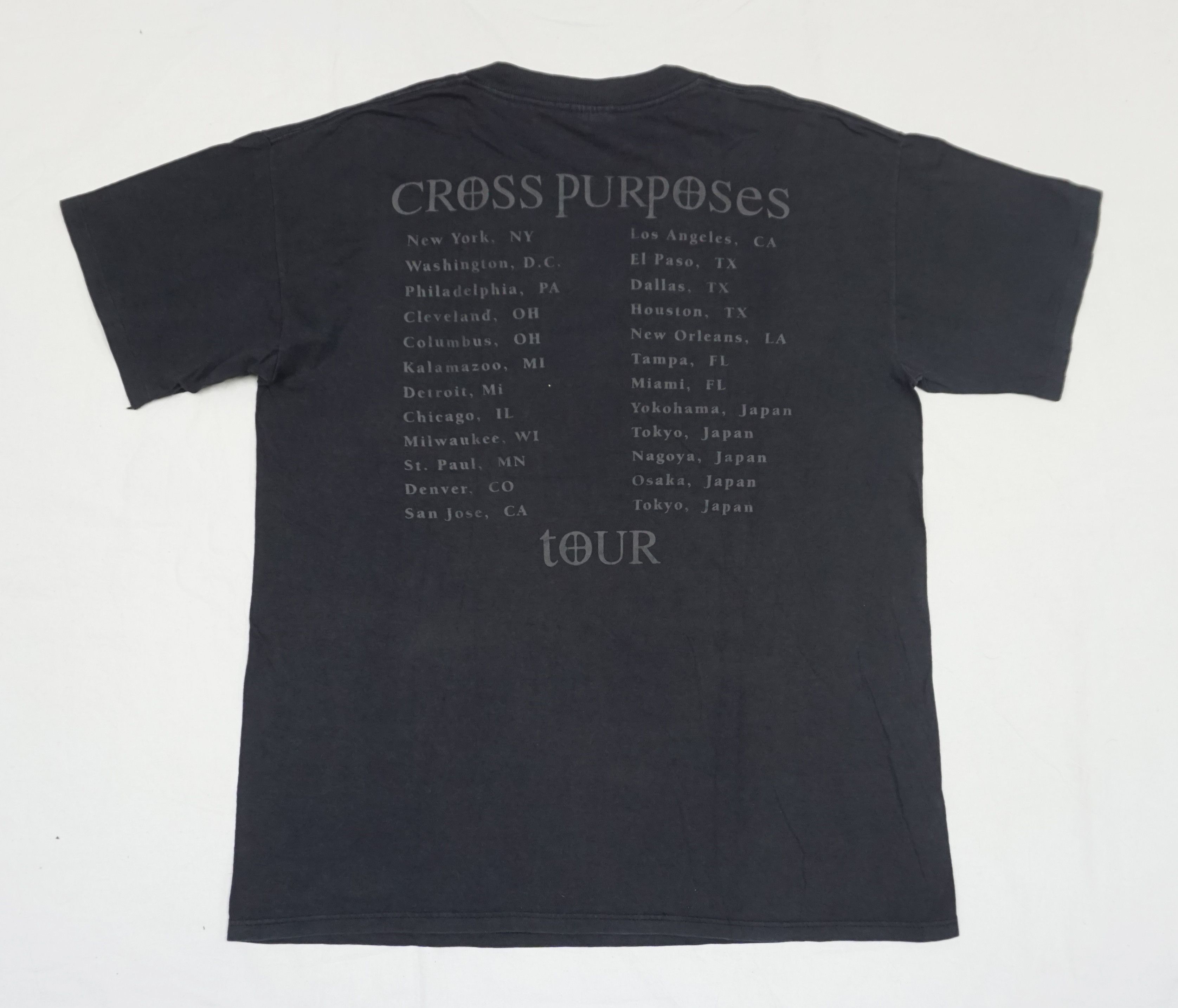 Band Tees × Vintage 90's Black Sabbath "Cross Purposes Tour" T-shirt Made in USA Size US L / EU 52-54 / 3 - 6 Thumbnail