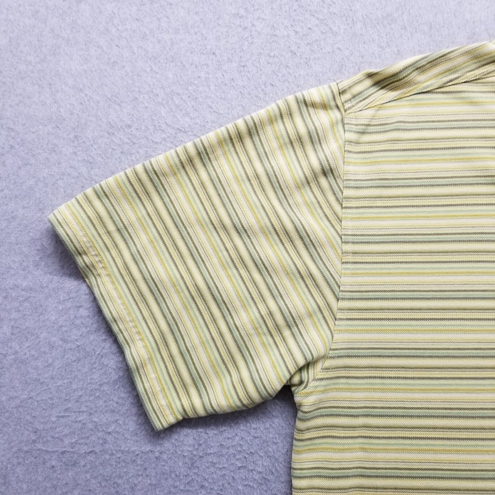Tommy Bahama Tommy Bahama Polo Shirt Mens Large Striped Silk Blend Size US L / EU 52-54 / 3 - 2 Thumbnail