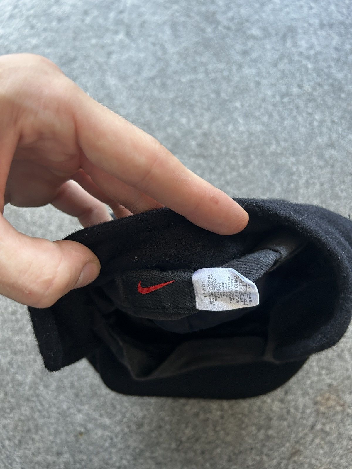 Nike × Vintage Vintage Nike Wool Y2K Flat Cap Hats Size ONE SIZE - 8 Thumbnail