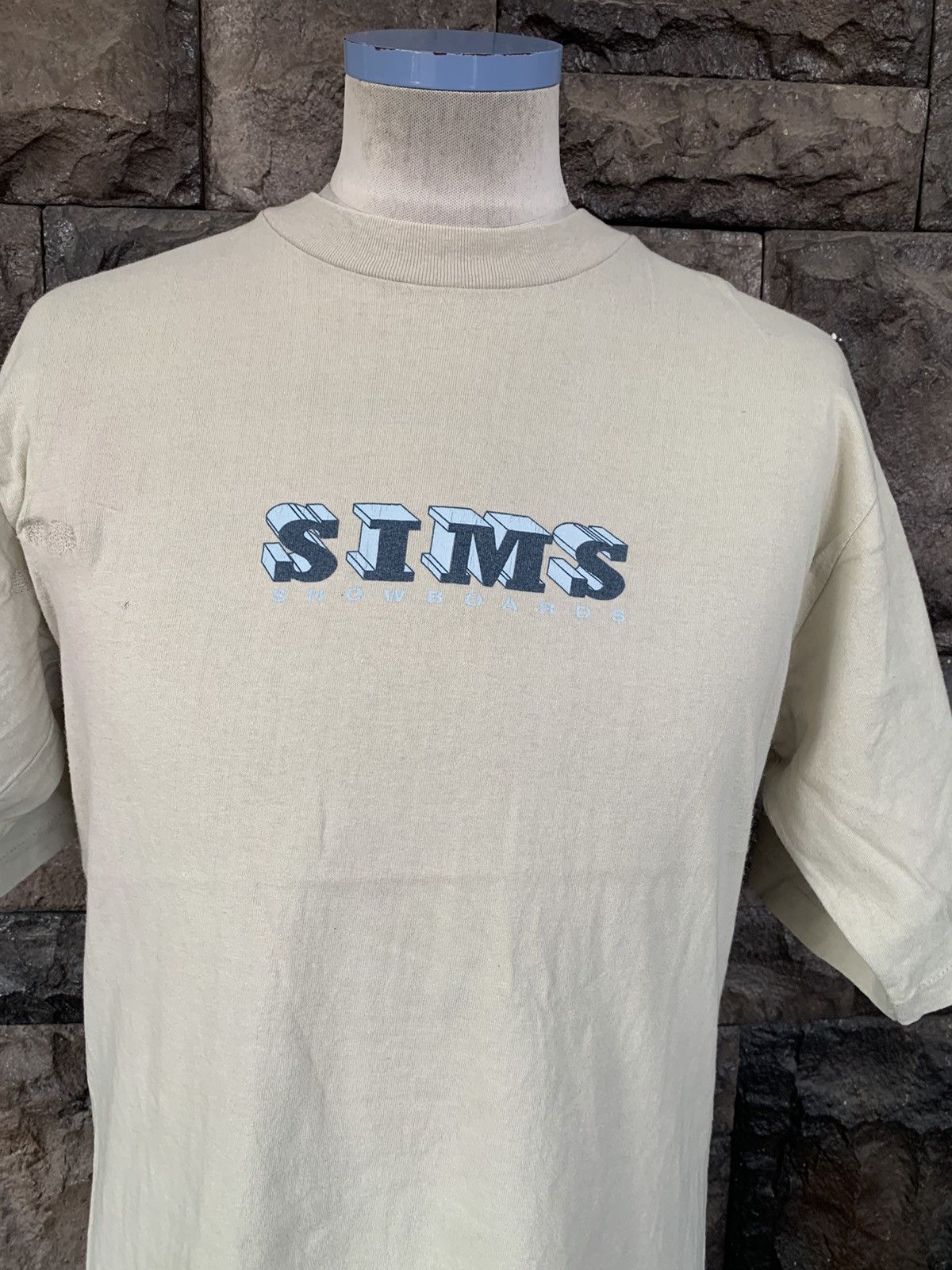 Other Vintage 90s Sims Snowboards / Surfboards / Skate T shirt Size US M / EU 48-50 / 2 - 4 Thumbnail
