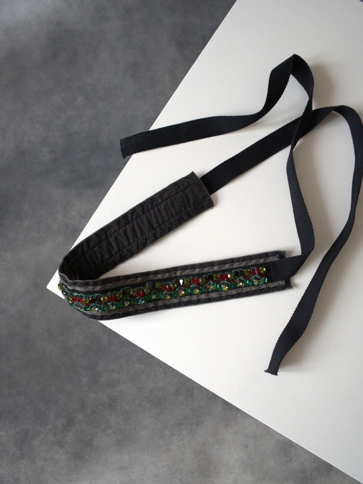 Prada F/W 2004 Prada RUNWAY Beaded Belt / Crystal Embellished Size ONE SIZE - 4 Thumbnail