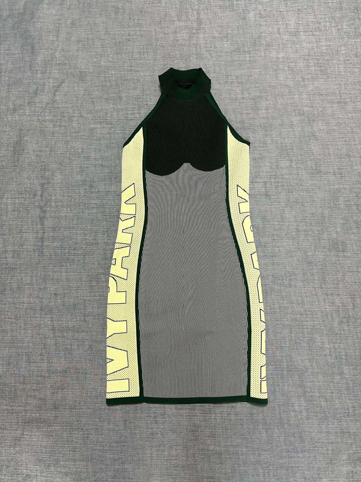 Adidas Adidas Ivy Park Knit Logo Green Dress Small Size S / US 4 / IT 40 - 1 Thumbnail